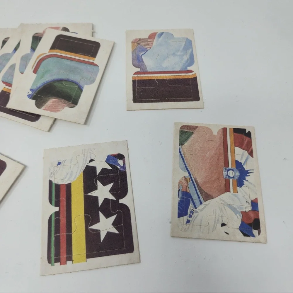 1984 Donruss Diamond King Duke Snider Puzzle Lot - Partial Set - Assorted Dupes